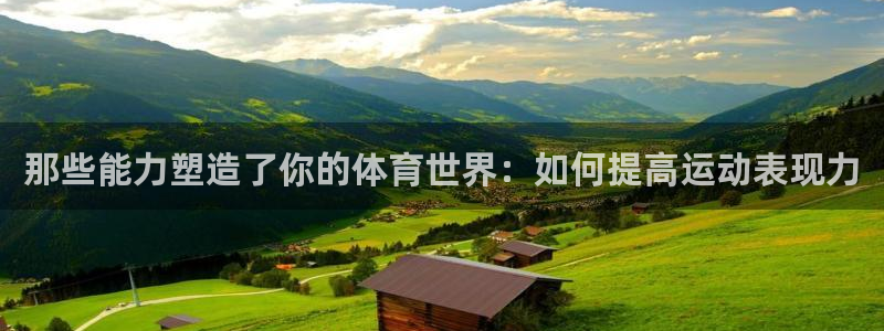 喜乐在线体育eon：那些能力塑造了你的体育世界：如何提高运动表现力