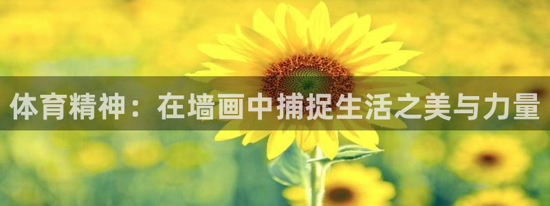 喜乐在线体育2官网入口：体育精神：在墙画中捕捉生活之美与力量